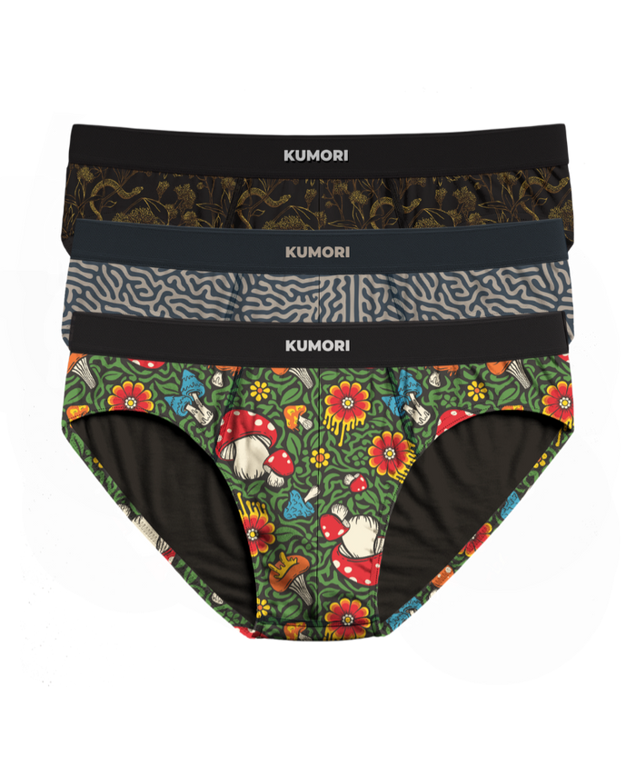 Bamboo Briefs (3-Pack) Limited Edition Prints
