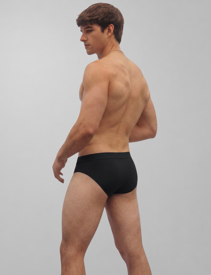 Bamboo Briefs (5-Pack) Black
