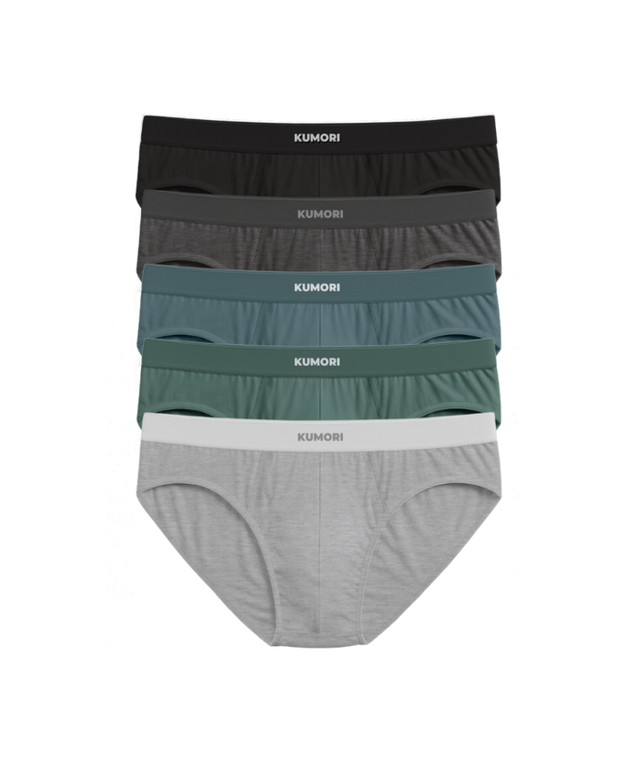 Bamboo Briefs (5-Pack) Classic Pack