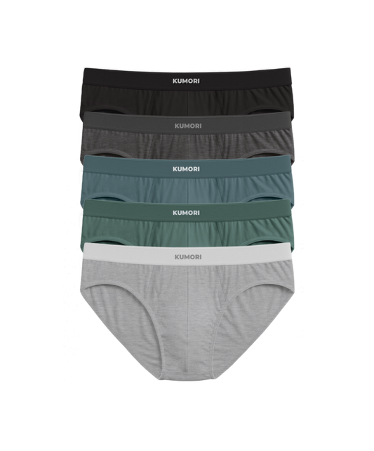 Bamboo Briefs (5-Pack) Classic Pack
