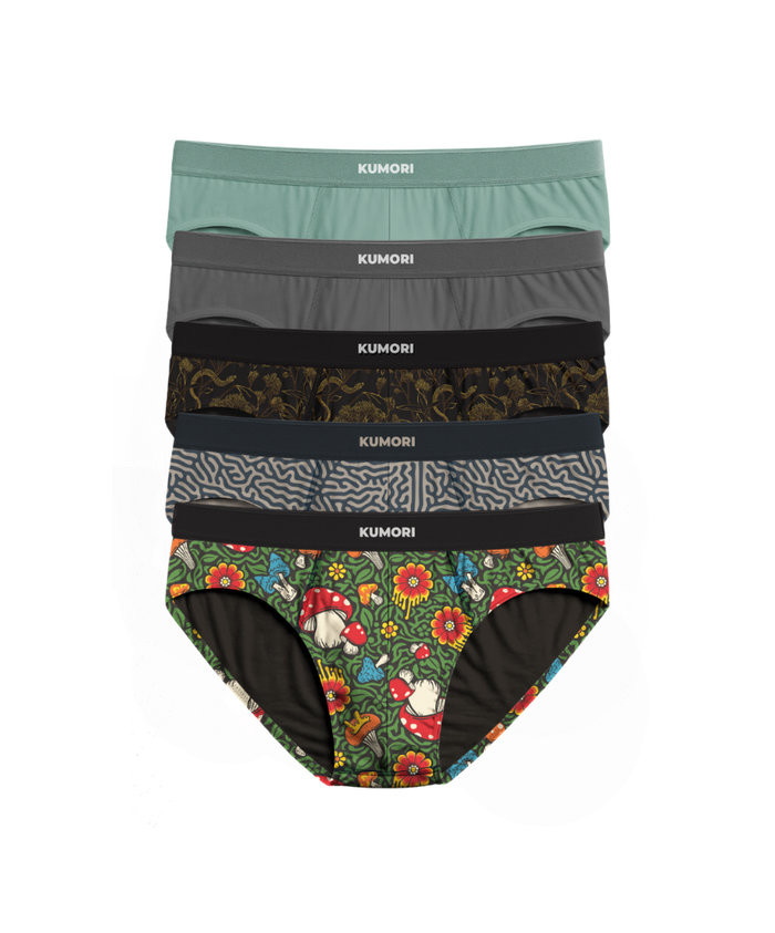 Bamboo Briefs (5-Pack) Limited Edition Pack