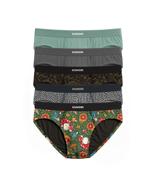 Bamboo Briefs (5-Pack) Limited Edition Pack