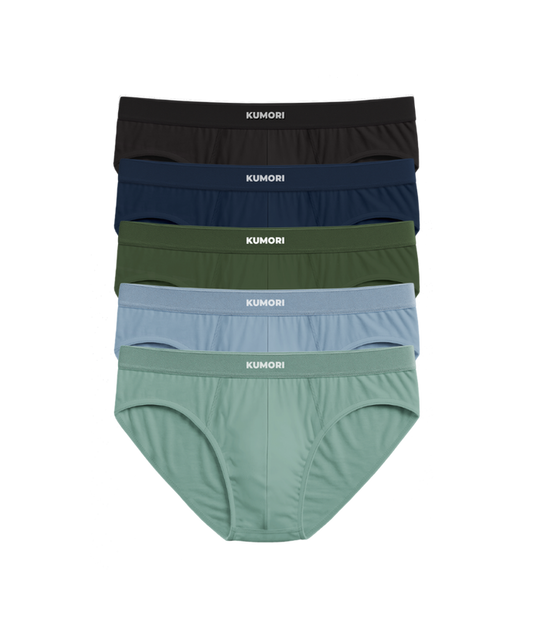 Bamboo Briefs (5-Pack) Perfect Fit Pack