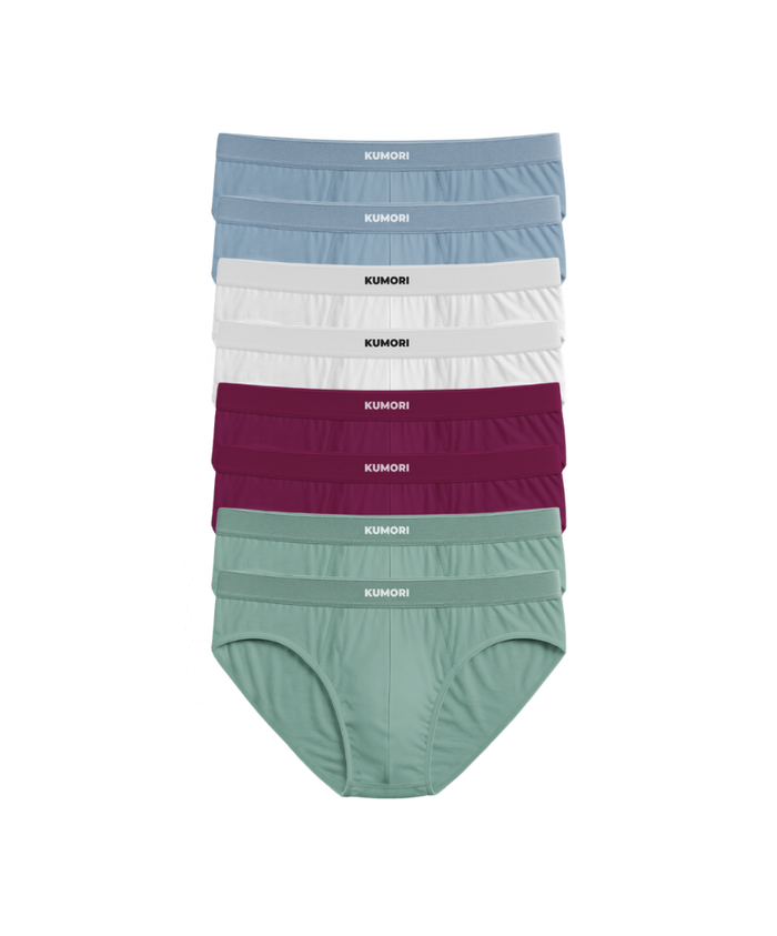 Bamboo Briefs (8-Pack) Full Week Pack