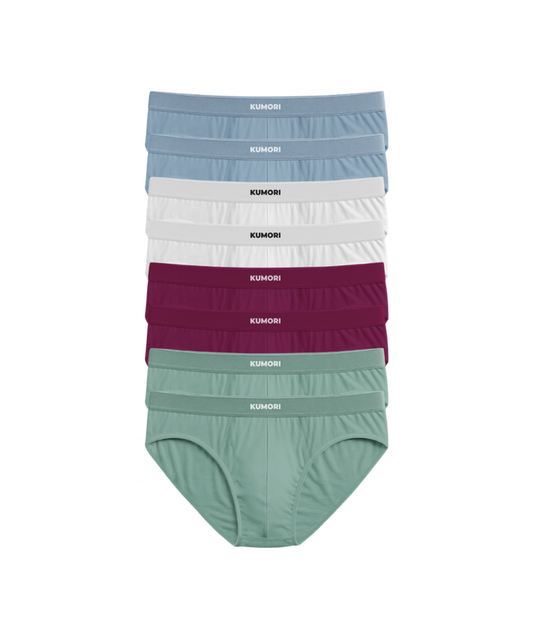 Bamboo Briefs (8-Pack) Full Week Pack