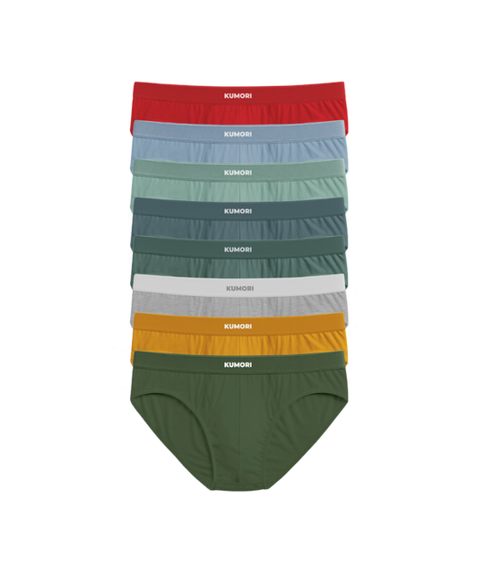 Bamboo Briefs (8-Pack) Signature Colors