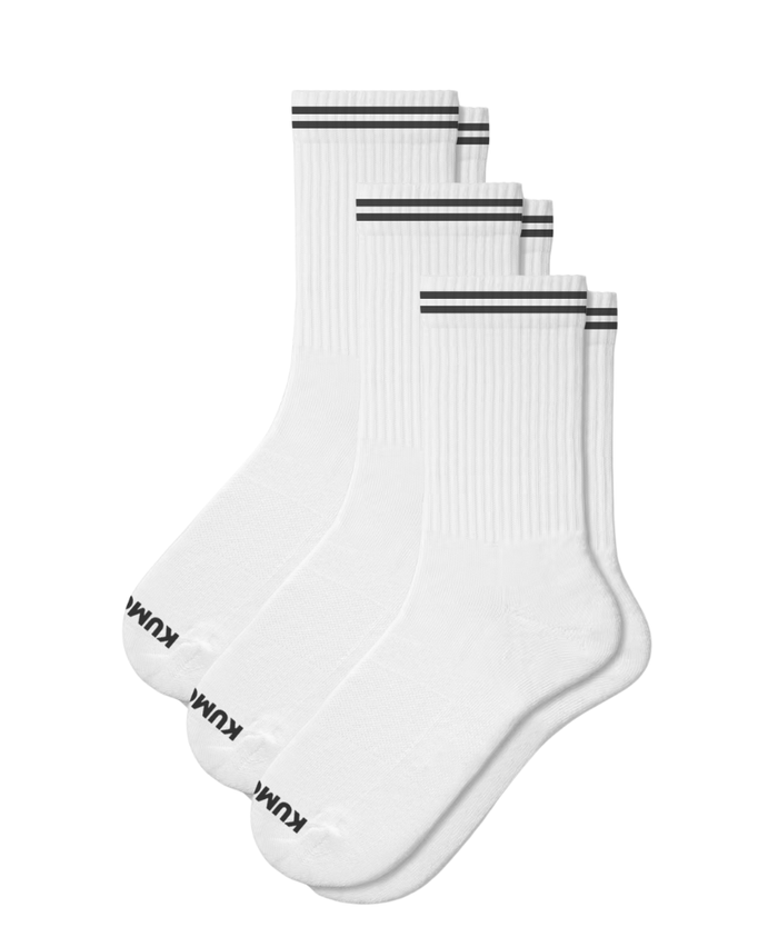 Bamboo Crew Socks 3-Pack