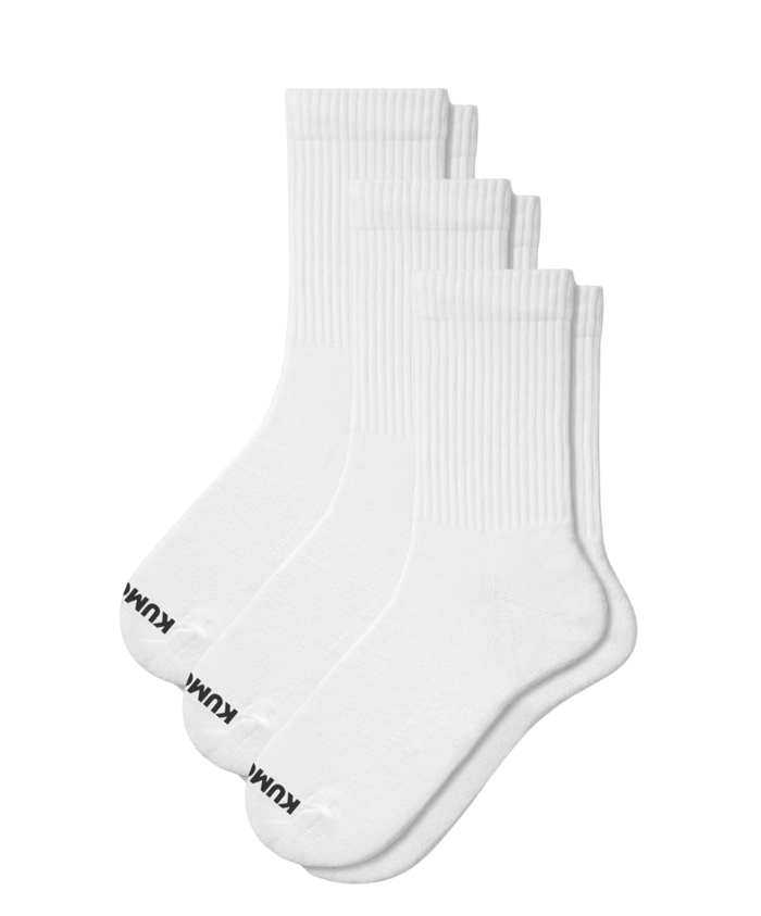 Bamboo Crew Socks 3-Pack