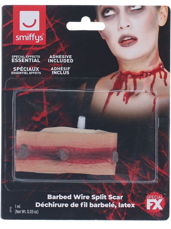 Barbed Wire Split Scar