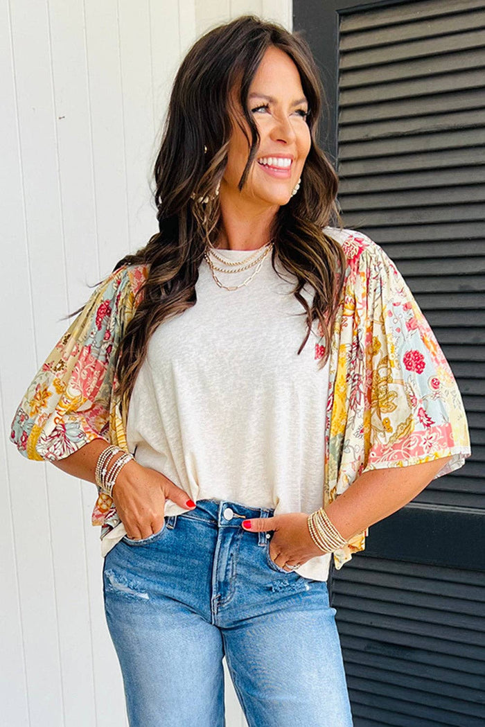 Batwing Sleeve Blouse