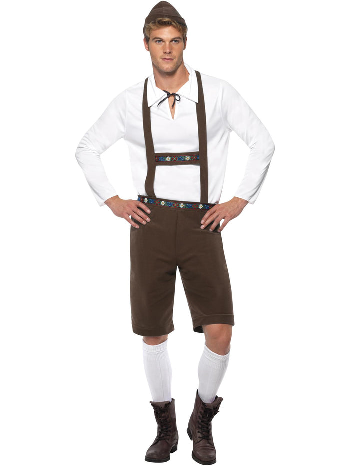 Bavarian Man Costume, Brown