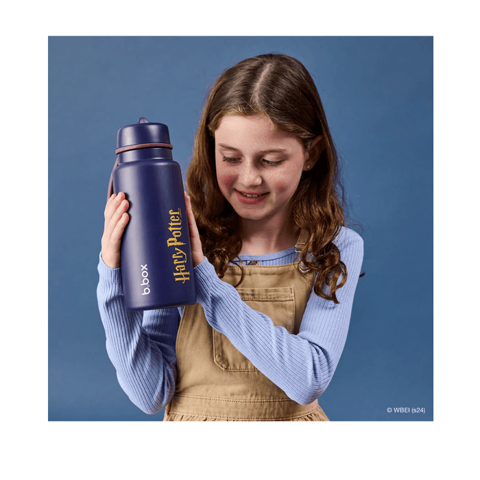 B.Box 1L Licensed Insulated Flip Top Drink Bottle - Harry Potter