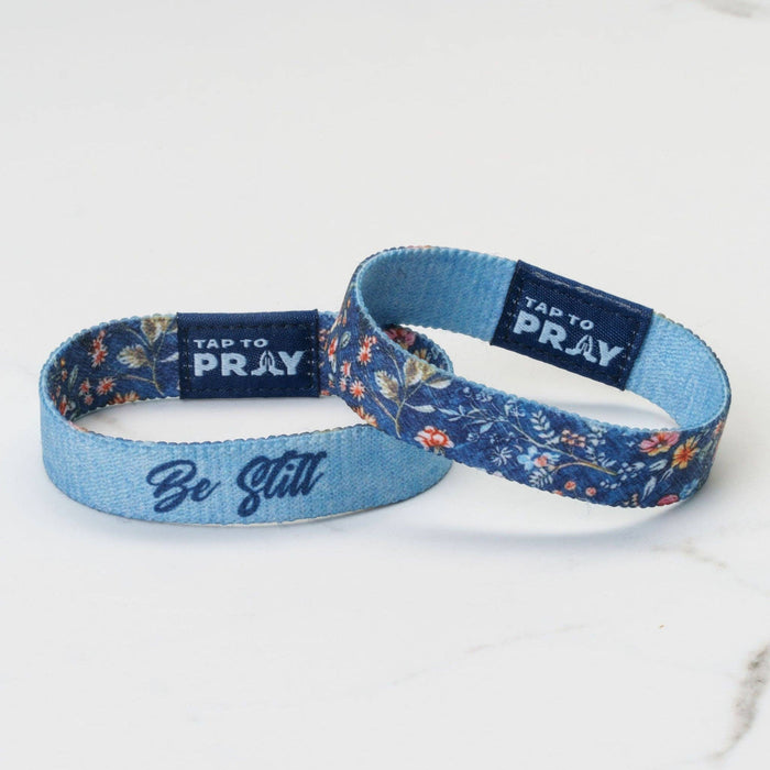 Be Still | Wildflower | Tap To Pray® Wristband