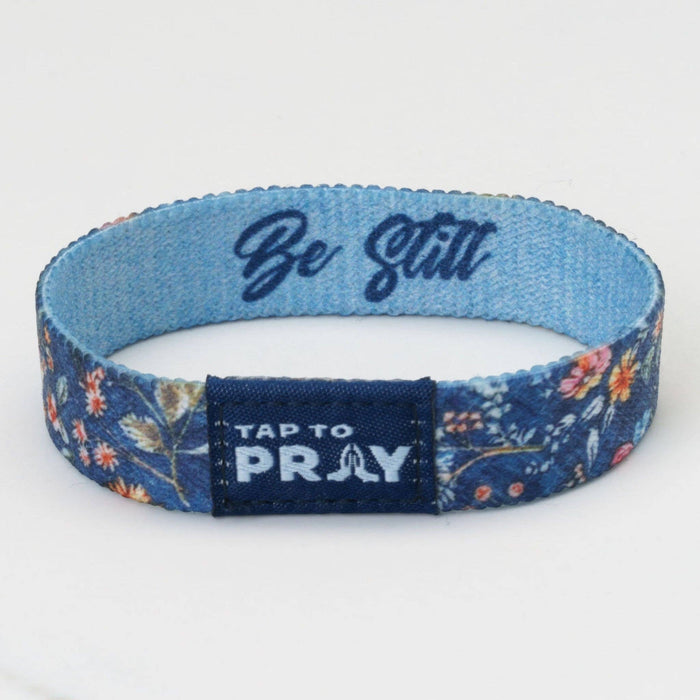 Be Still | Wildflower | Tap To Pray® Wristband