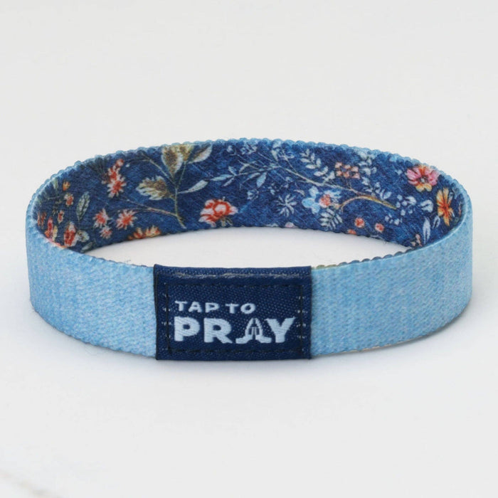 Be Still | Wildflower | Tap To Pray® Wristband