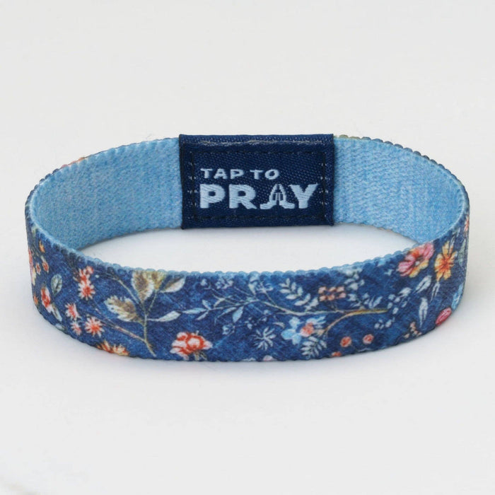 Be Still | Wildflower | Tap To Pray® Wristband