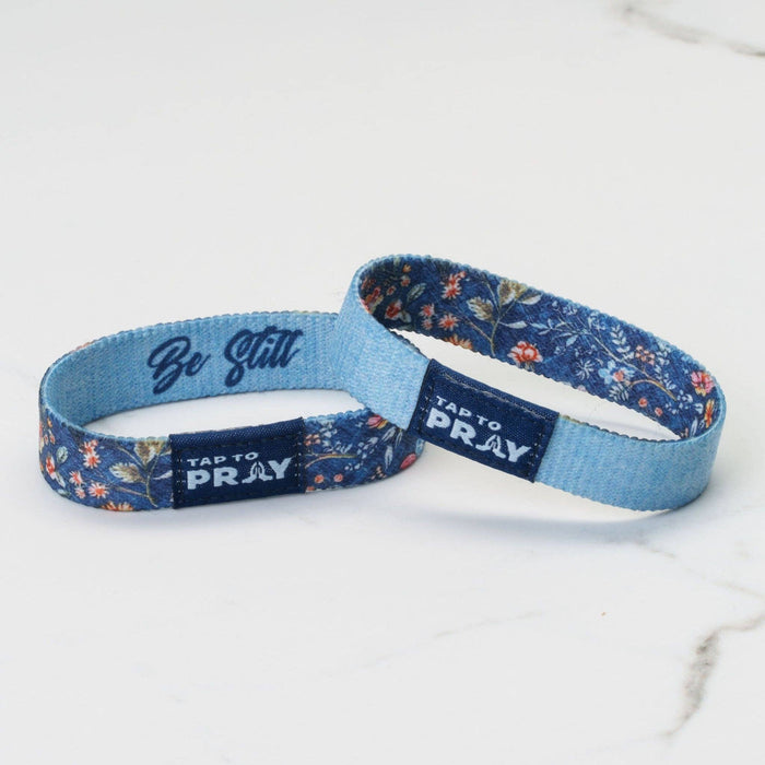 Be Still | Wildflower | Tap To Pray® Wristband