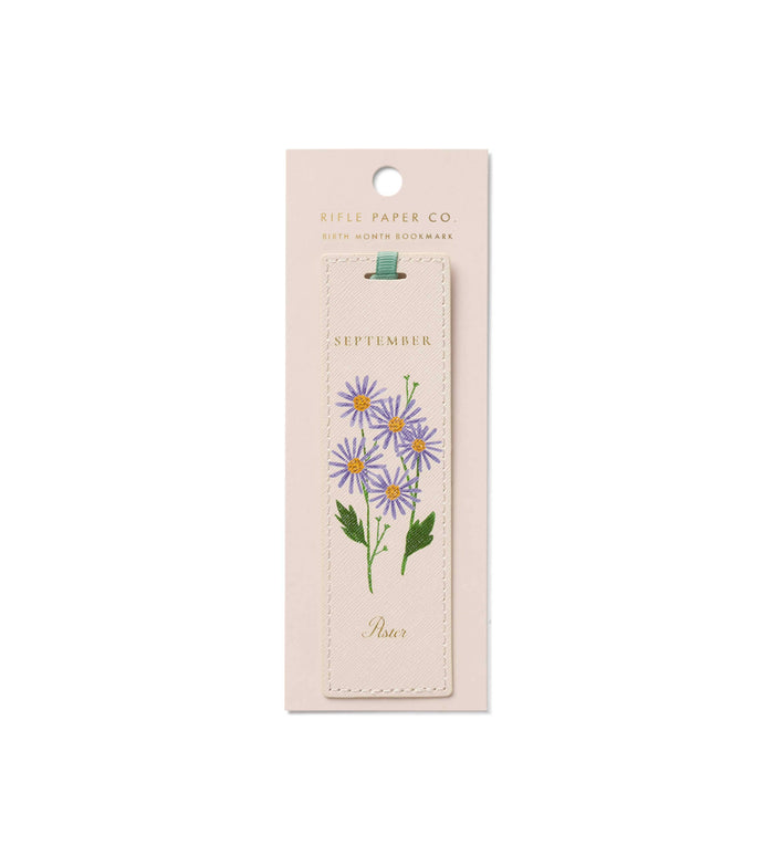 Birth Month Bookmark: September