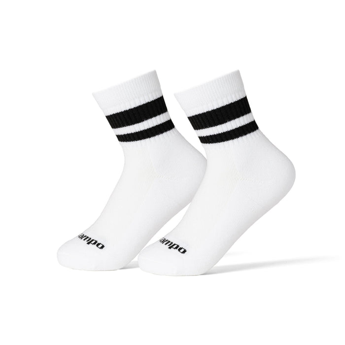 Del Campo Black Stripes golf socks
