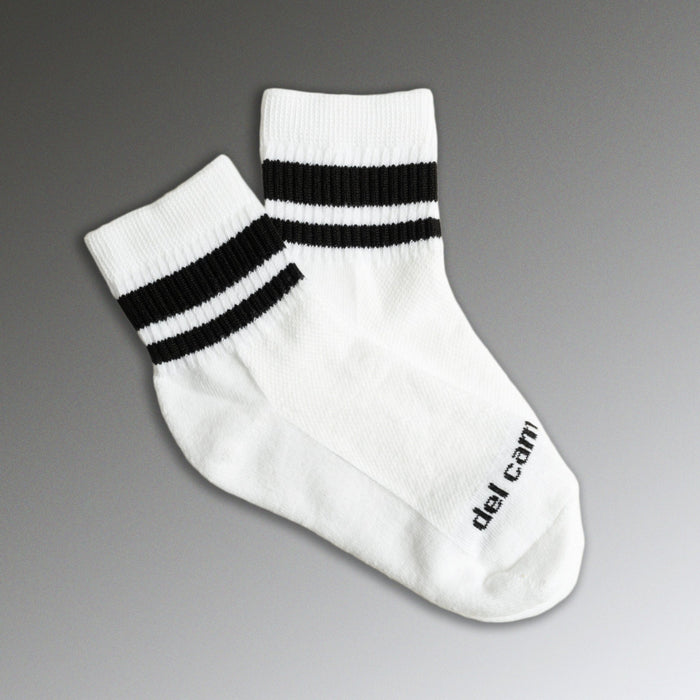 Del Campo Black Stripes golf socks