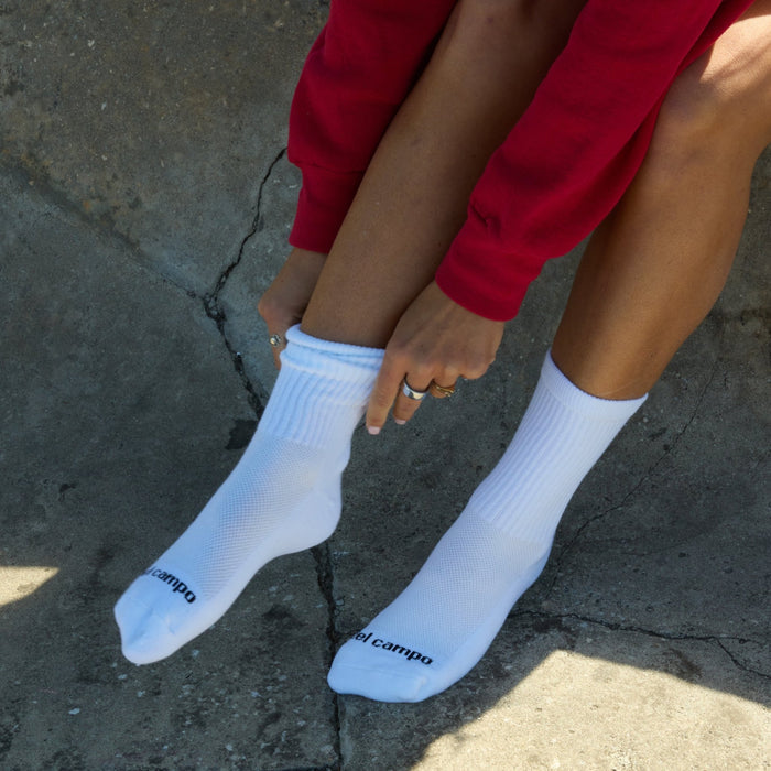 Del Campo Blank Crew 3-Pack golf socks