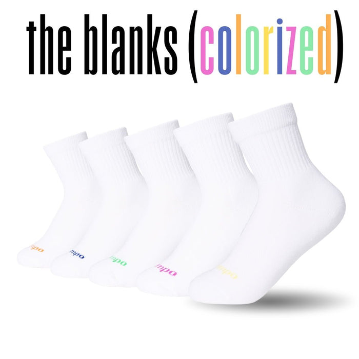 Del Campo Blank Pack Colorized golf socks