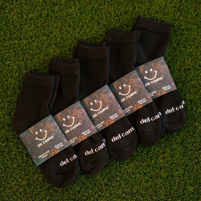 Del Campo Blank Pack Night Mode golf socks