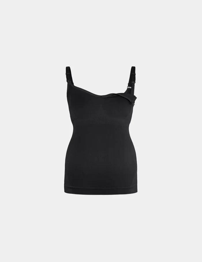 | Front view of model highlighting the coverage and fit | Black