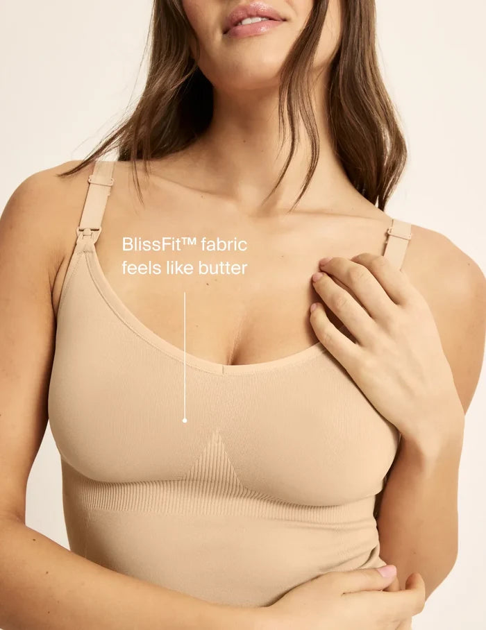 | On image text: BlissFit™ fabric feels like butter | General