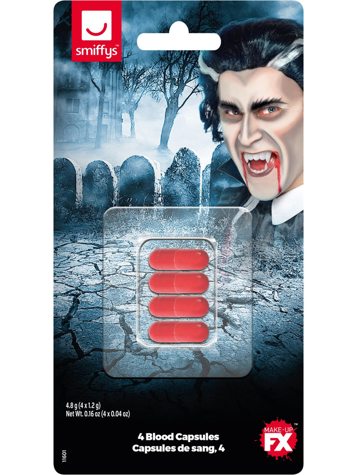 Blood Capsules, Pack of 4