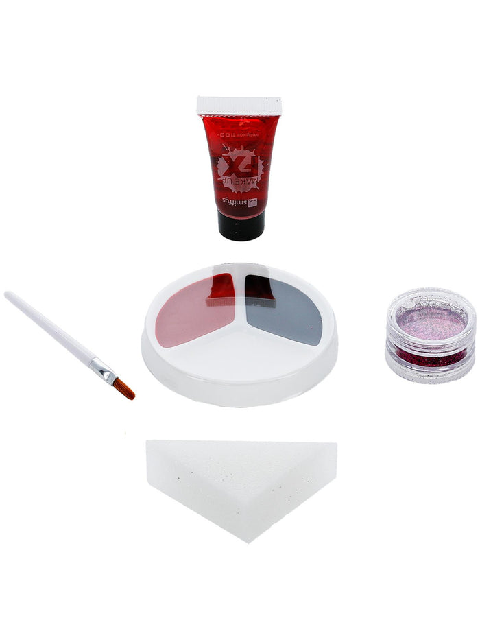 Blood Drip Bride Cosmetic Kit, Aqua