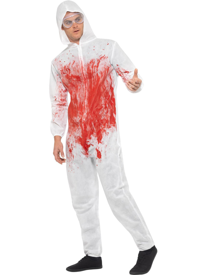 Bloody Forensic Overall Adult Men's Costume