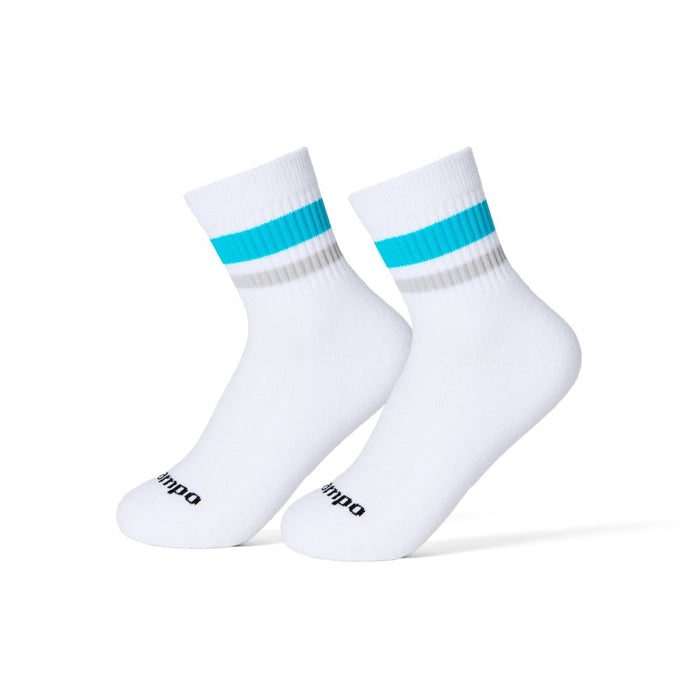 Del Campo Blue/Grey Stripes golf socks
