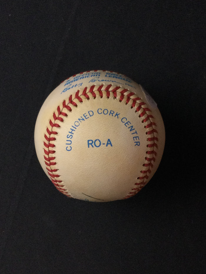 Bobby Richardson SIGNED Baseball New York Yankees JSA Certified