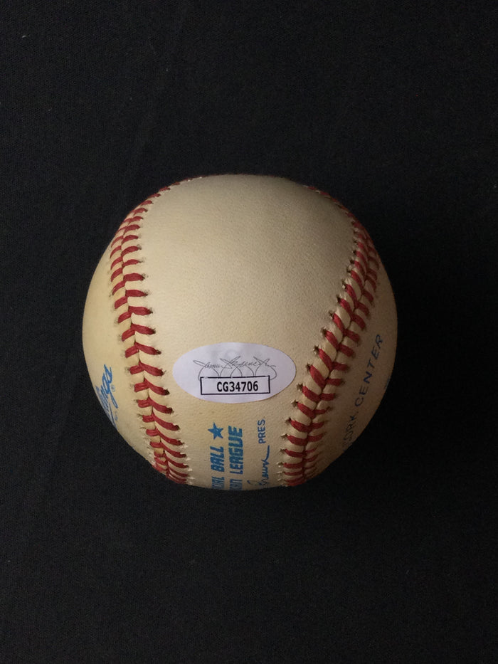 Bobby Richardson SIGNED Baseball New York Yankees JSA Certified