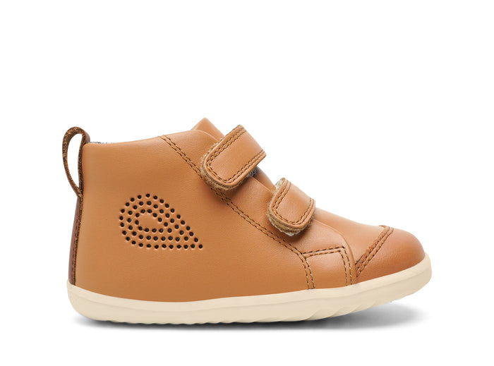 Bobux | Step Up Hi court boots | Caramel