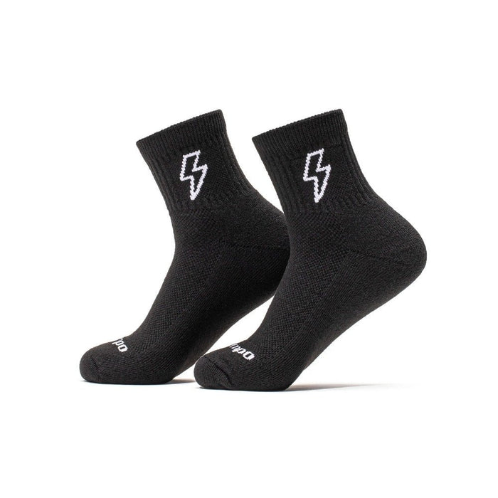 Del Campo Bolts Night Mode golf socks