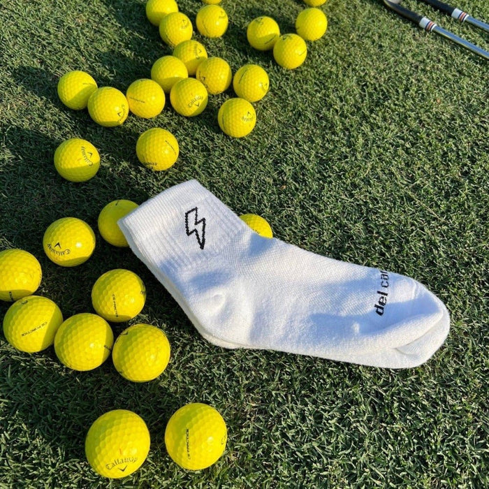 Del Campo Bolts golf socks