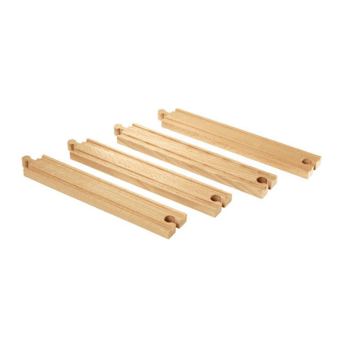 BRIO Long Straight Tracks 4 pieces