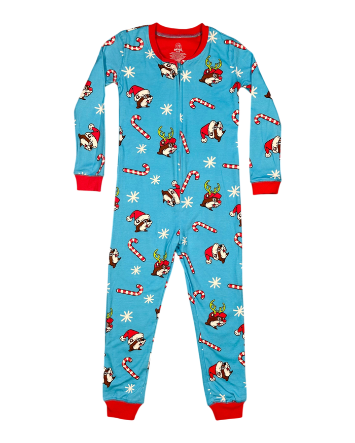 Bright blue youth onesie - soft blend fabric