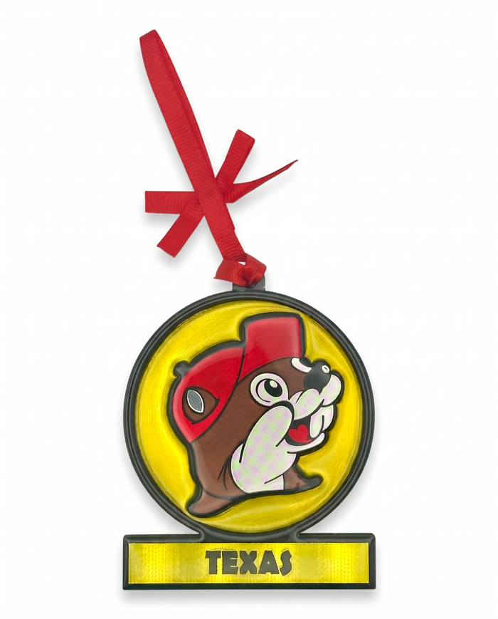 Yellow foil ornament - Christmas 2026 design