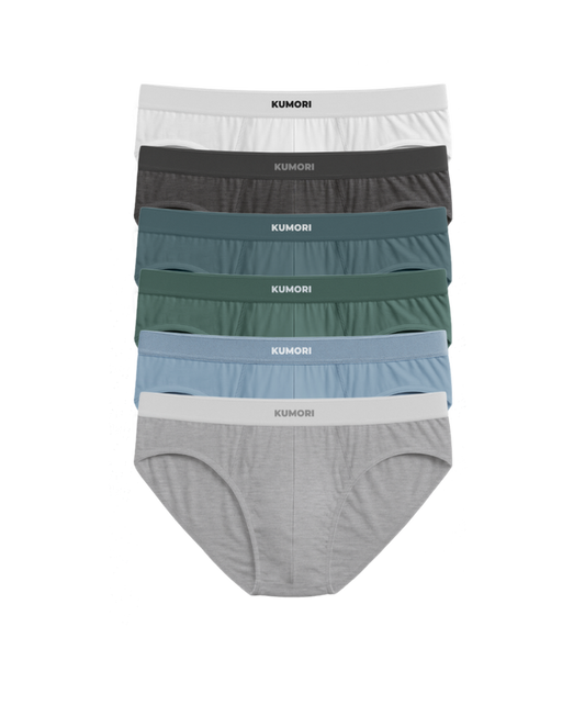 Buy 3 Get 3 Free Bamboo Briefs Core Colors