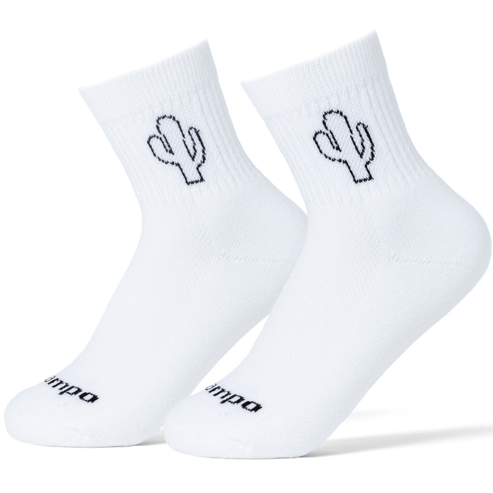 Del Campo Design Pack golf socks featuring all five signature designs: palm, crossbones, bolt, cactus, and wavey