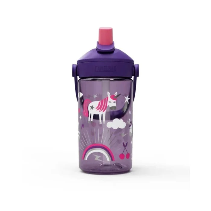 Camelbak Thrive Flip Kids 0.4L Straw Drink Bottle - Unicorn Party