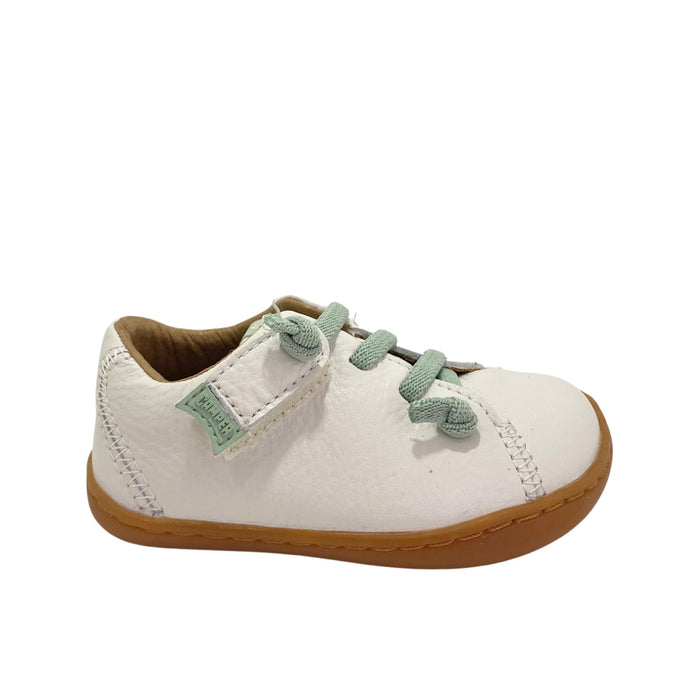 Camper Kids Shoes | Peu elastic | White & Green