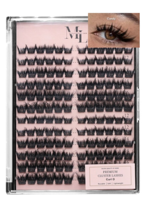 Candy Fluffy Lash Extensions  D Curl