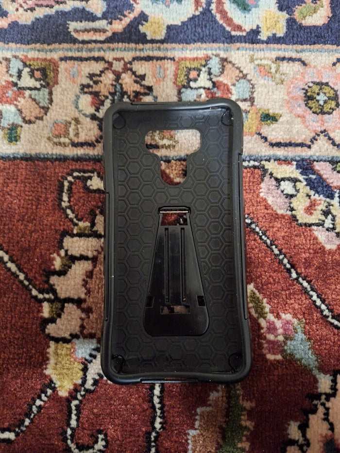 Case For LG G6 BROKEN KICKSTAND!!  FLORAL DESIGN ALMOST COMPLETELY GONE! - Diamonds Sapphires Rubies Emeralds