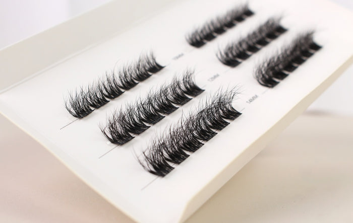 Cashmere Eyelash Kit – The Ultimate Luxury for Your Eyes. Limited edition! Eyelashes plus bond & bond,sealer, remover and tweezer  plus brush by MinuLashes