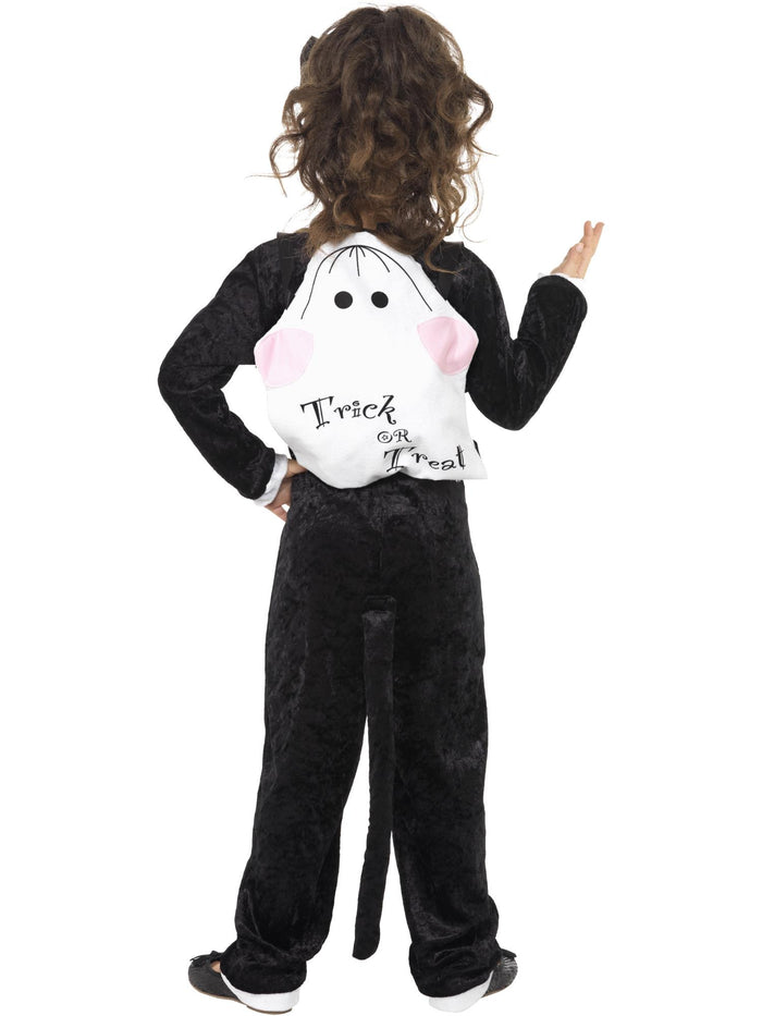 Cat Costume, Black with Bodysuit