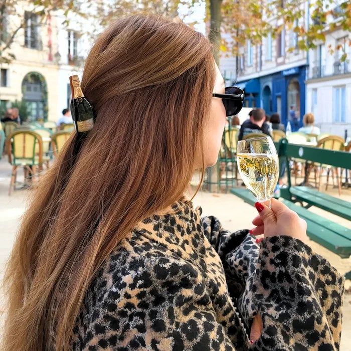 Champagne Claw Hair Clip